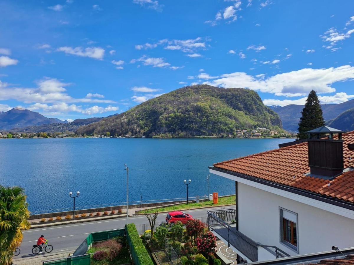Villa Aida Lake View Lavena Ponte Tresa Eksteriør bilde